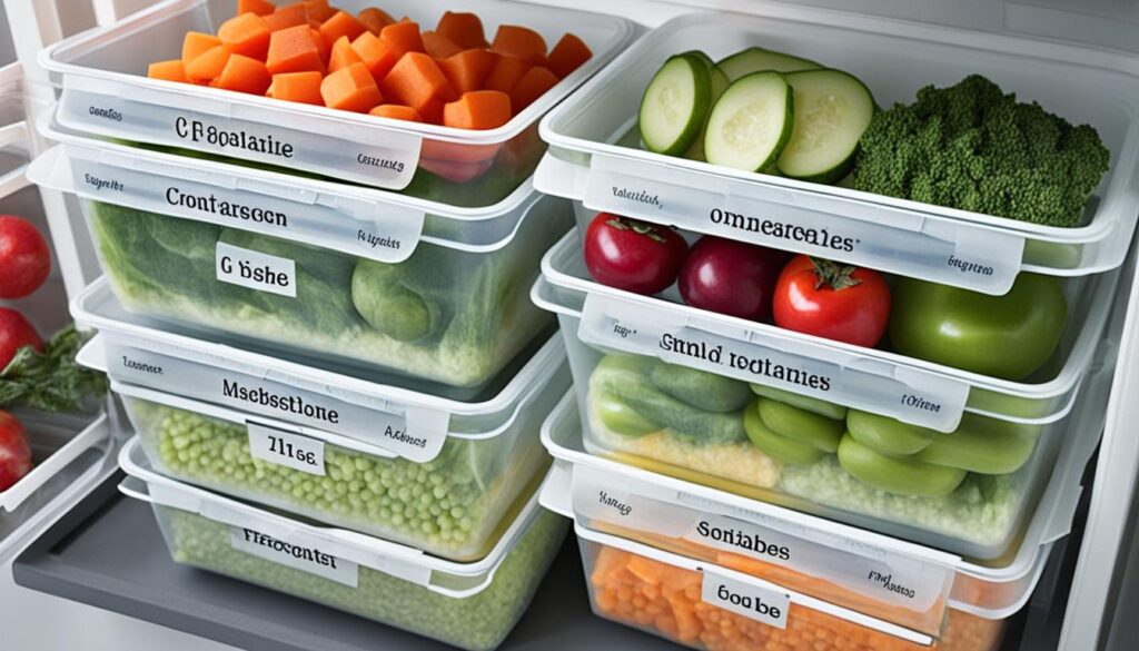 Freezer storage guidelines