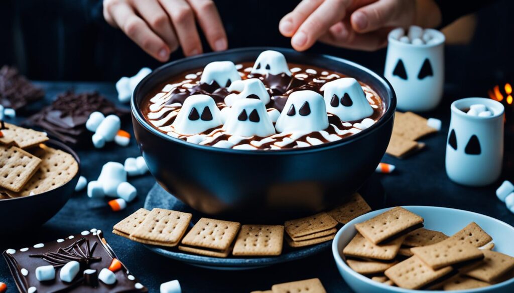 Ghost S'mores Dip