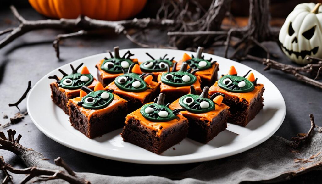 Pumpkin Patch Brownies