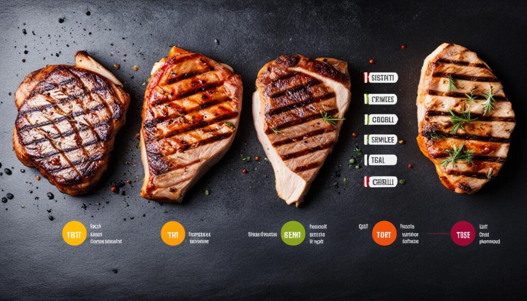 cooking temperatures for meat