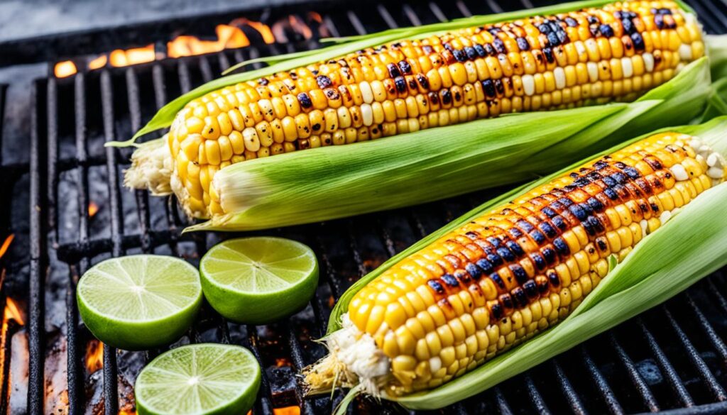 grilled corn