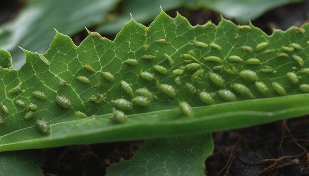 Cabbage Moth Worms