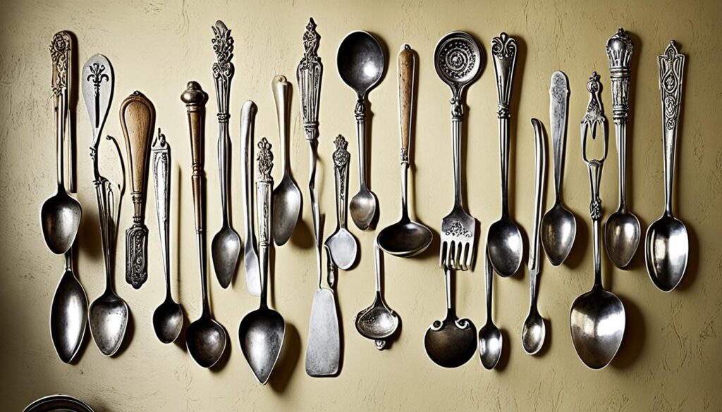 Kitchen Wall Spoon Display