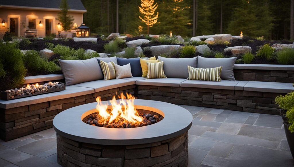 fire pits and fireplaces