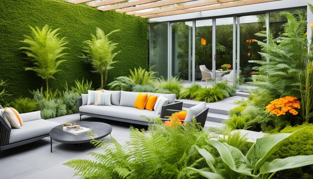 patio greenery