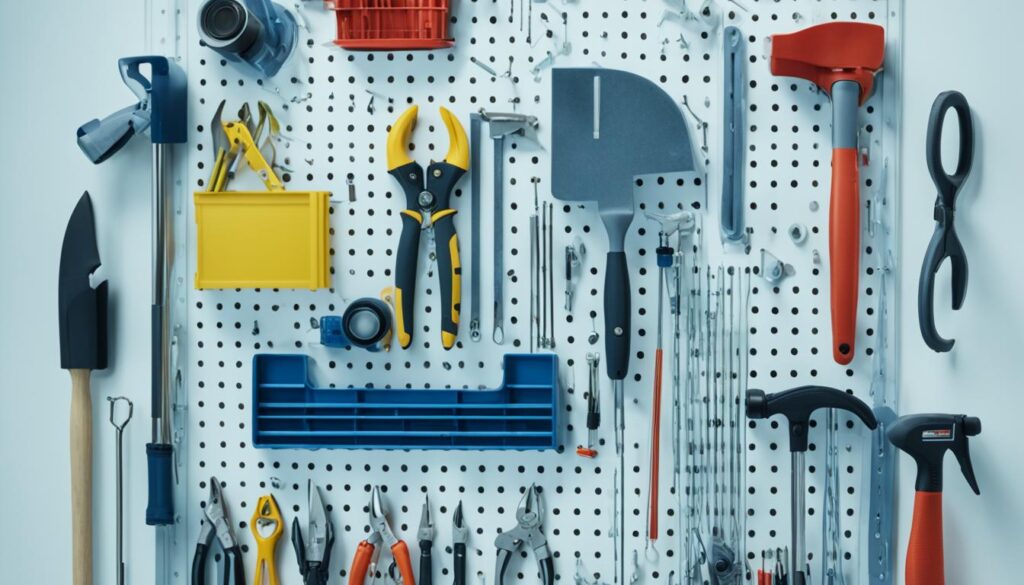 pegboard organizers