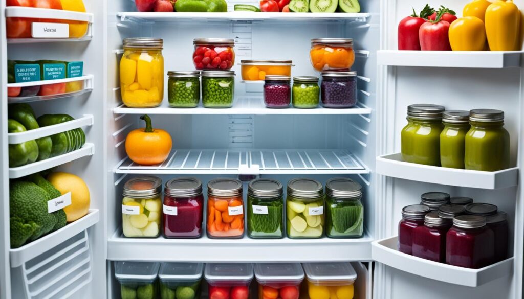 refrigerator organization