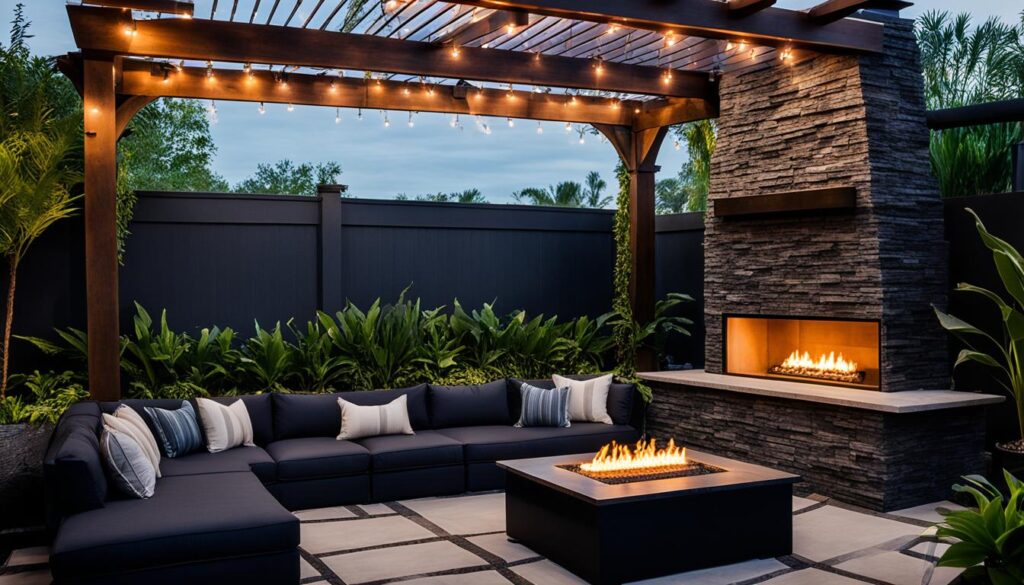 resort-inspired patio